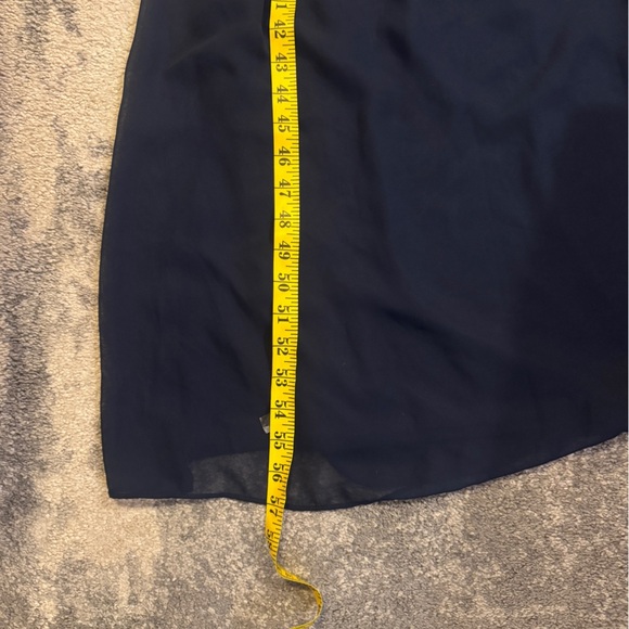 Adrianna Blue Formal  One-Shoulder Dress - Picture 9 of 9